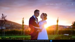 Preview of the photographer's website