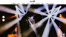 Preview of the photographer's website