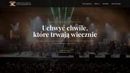 Preview of the photographer's website