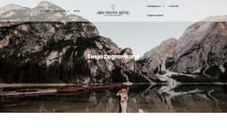 Preview of the photographer's website