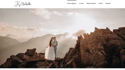 Preview of the photographer's website