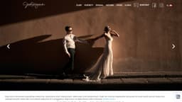 Preview of the photographer's website