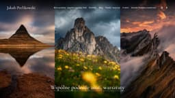 Podgląd strony internetowej fotografa