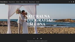 Preview of the photographer's website