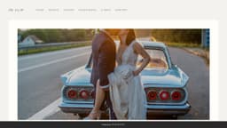 Preview of the photographer's website