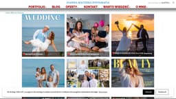 Preview of the photographer's website