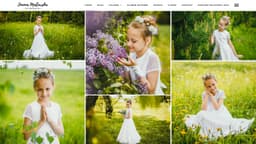 Preview of the photographer's website