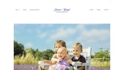 Preview of the photographer's website