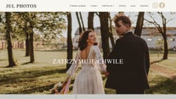 Preview of the photographer's website