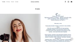 Preview of the photographer's website