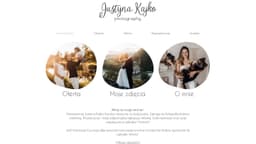 Preview of the photographer's website