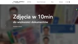Preview of the photographer's website