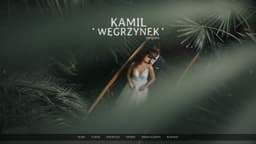 Preview of the photographer's website