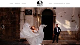 Preview of the photographer's website