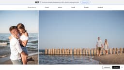 Preview of the photographer's website