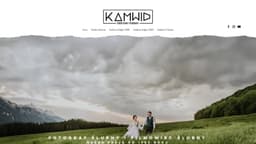 Preview of the photographer's website