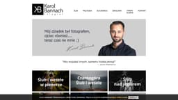 Preview of the photographer's website