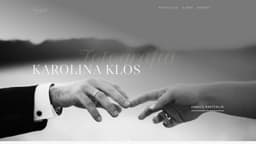 Preview of the photographer's website