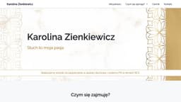 Preview of the photographer's website