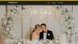 Preview of the photographer's website