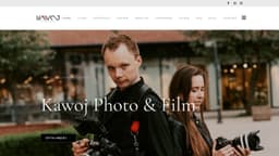 Preview of the photographer's website