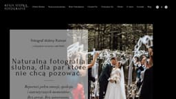 Preview of the photographer's website
