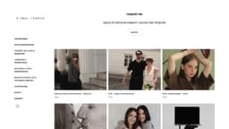 Preview of the photographer's website