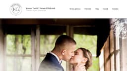Preview of the photographer's website