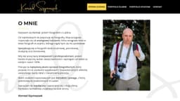Preview of the photographer's website