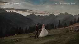 Preview of the photographer's website