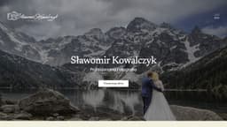 Preview of the photographer's website
