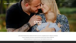 Preview of the photographer's website