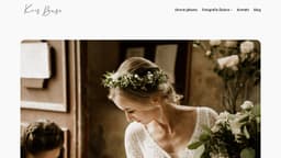 Preview of the photographer's website