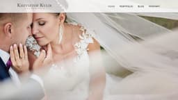 Preview of the photographer's website