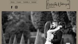 Preview of the photographer's website