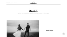 Preview of the photographer's website