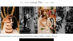 Podgląd strony internetowej fotografa