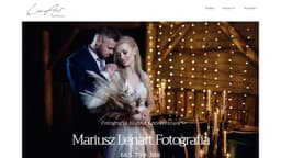 Preview of the photographer's website