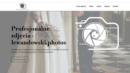 Preview of the photographer's website