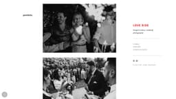 Podgląd strony internetowej fotografa