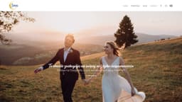 Preview of the photographer's website