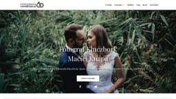 Preview of the photographer's website