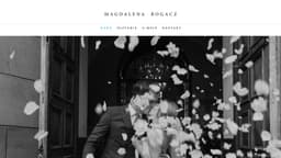 Preview of the photographer's website