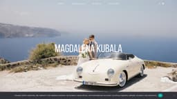 Preview of the photographer's website