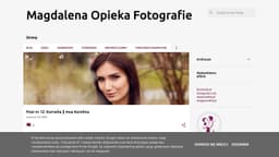 Podgląd strony internetowej fotografa