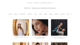 Preview of the photographer's website