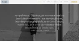 Preview of the photographer's website