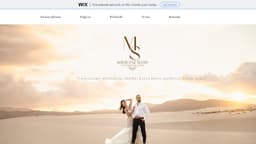 Preview of the photographer's website