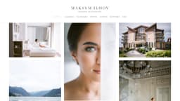 Preview of the photographer's website