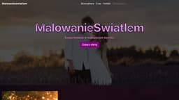 Preview of the photographer's website